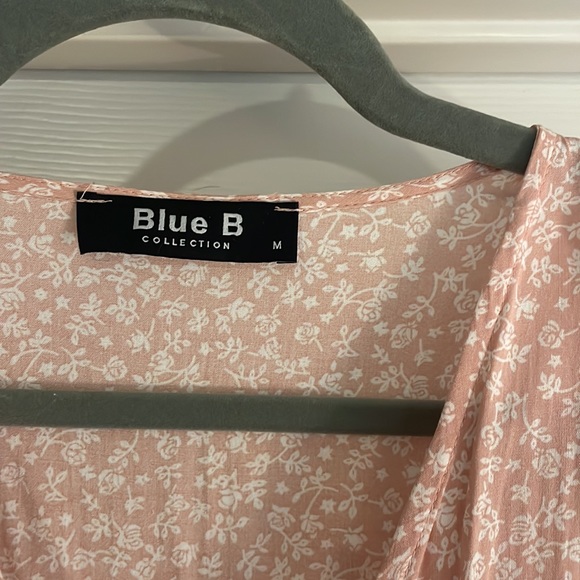 Pink floral mini dress. - Picture 2 of 5